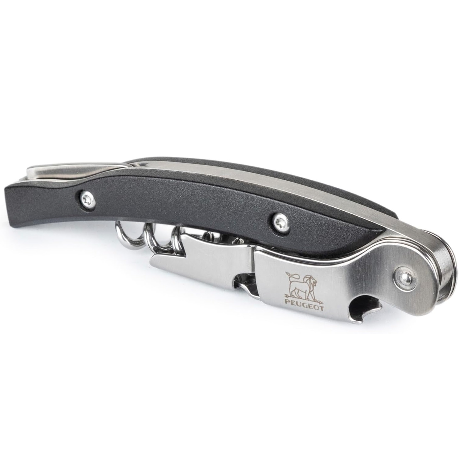 Malbec noir tire-bouchon sommelier coupe capsule - peugeot saveurs