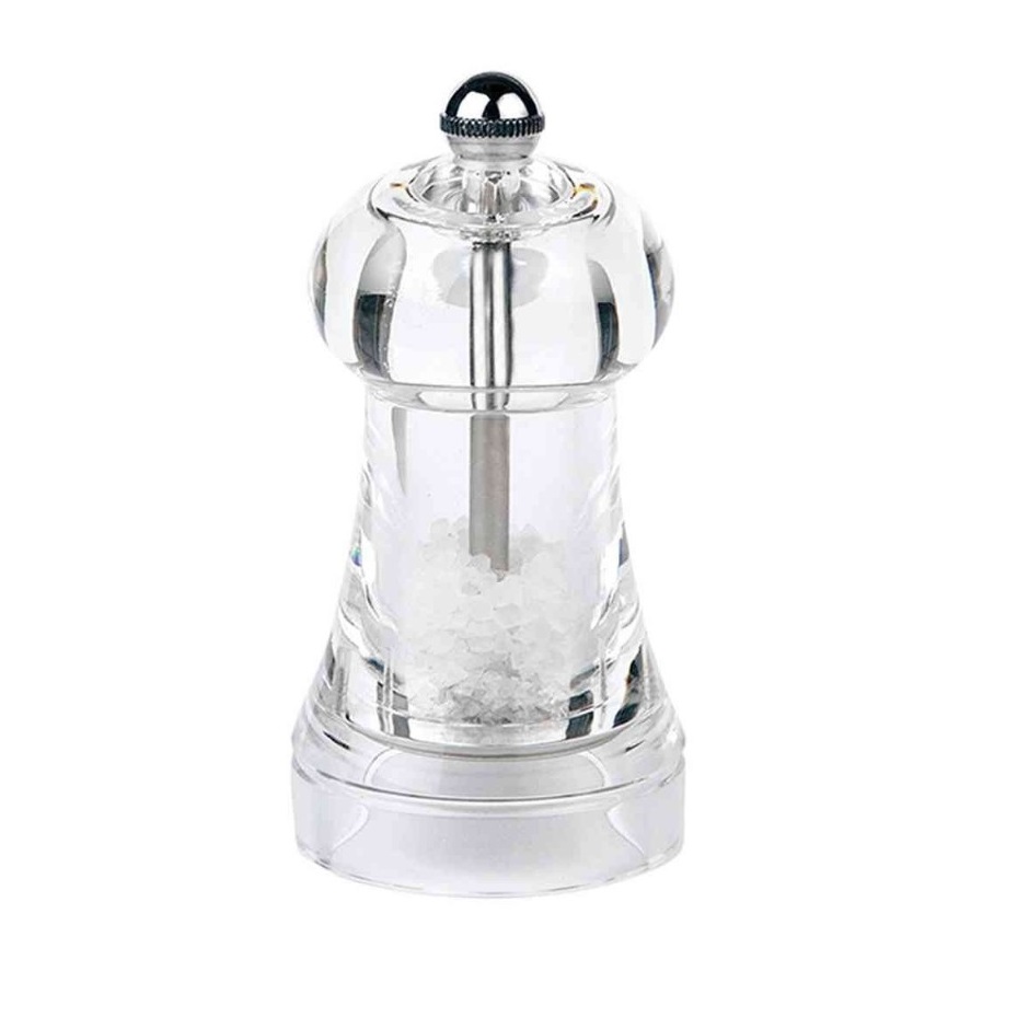 Moulin a sel toul transparent 11 cm - peugeot saveurs