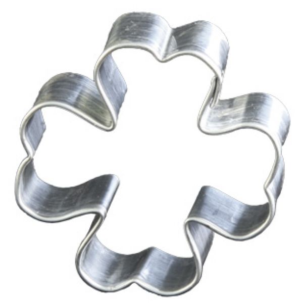 Emporte pieces en forme trefle a 4 feuilles 5 cm pour patisserie de noel - lares