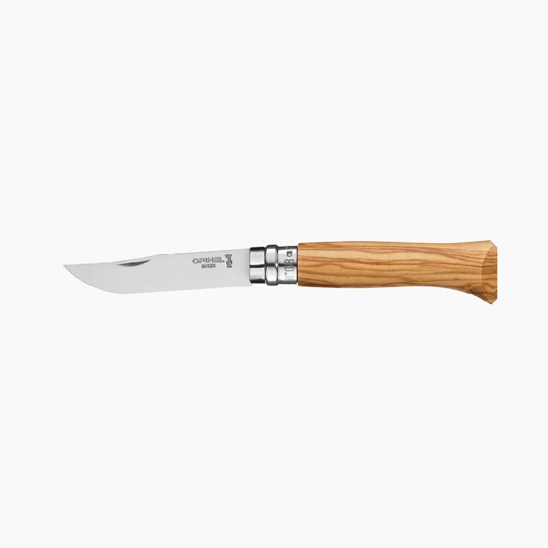 Couteau de poche en olivier n°8- opinel 