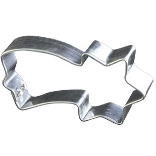 Emporte pieces pour petits fours de noel "bredele" en forme de comete 6cm - lares