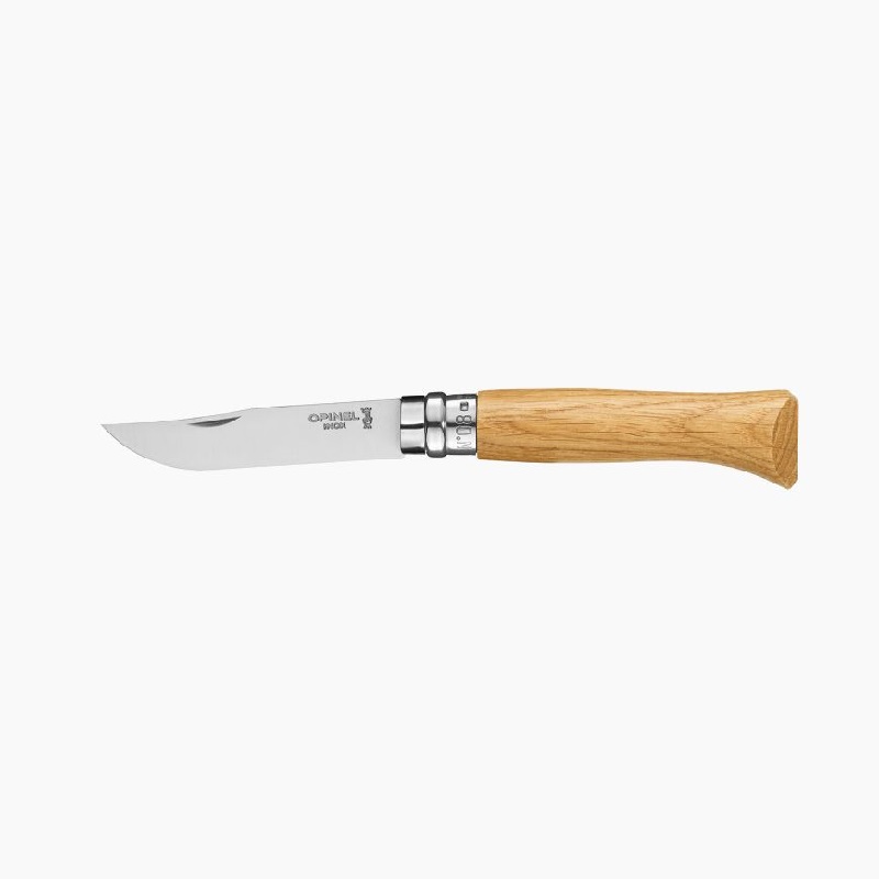 Couteau de poche en chene n°8 - opinel 