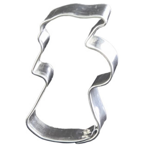 Emporte pieces pour petits fours de noel "bredele" en forme de pere noel 5,5cm - lares