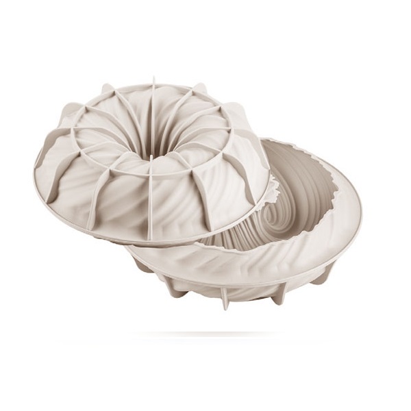 Intreccio moule a gateau 3d en silicone 21 cm - silikomart