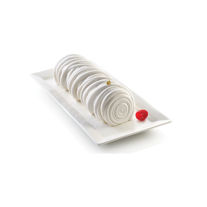 Moule en buche lana 3d 24,5 x 9,5 cm - silikomart