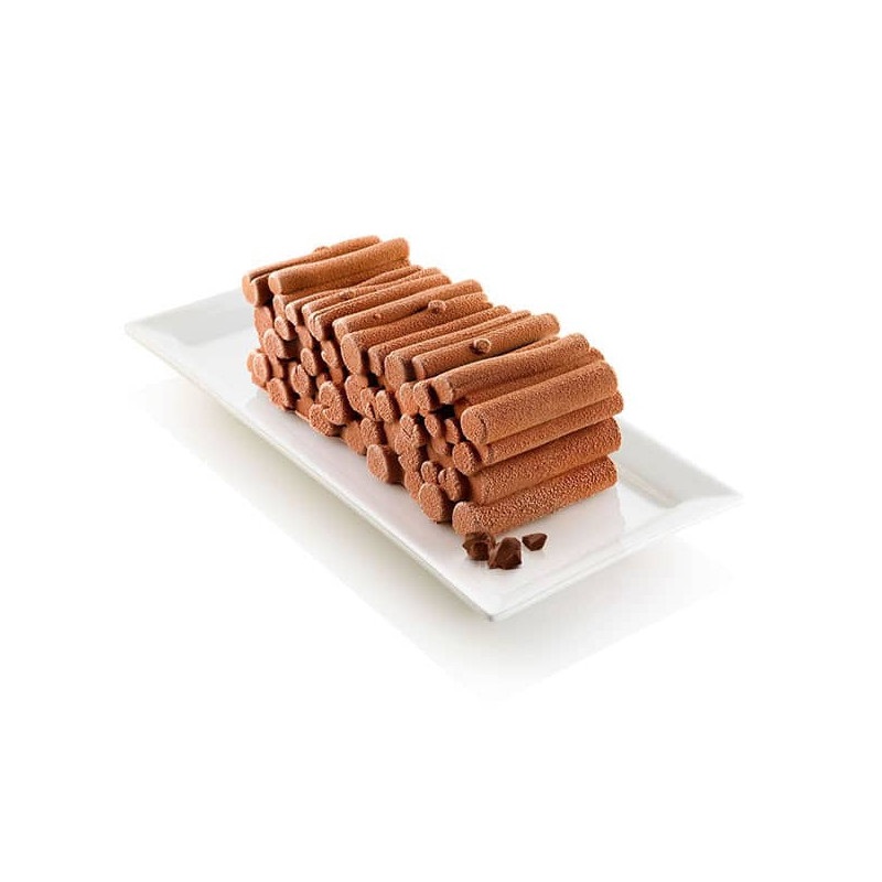 Kit buche foret stere de bois 24 x 10 x 8,2 cm - silikomart
