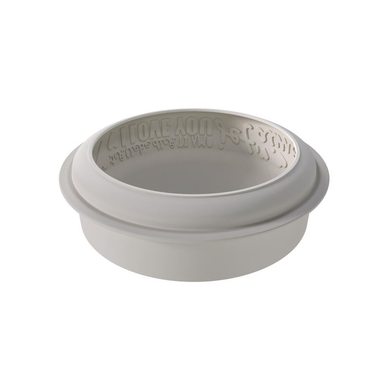 Moule en silicone endless love 19 cm - silikomart