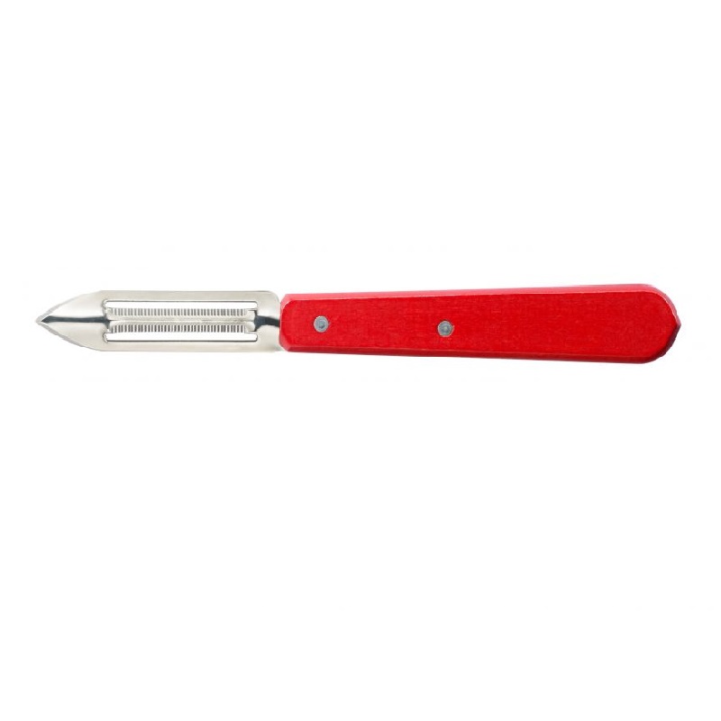 Eplucheur econome pour peaux fine et delicates microdente rouge - opinel