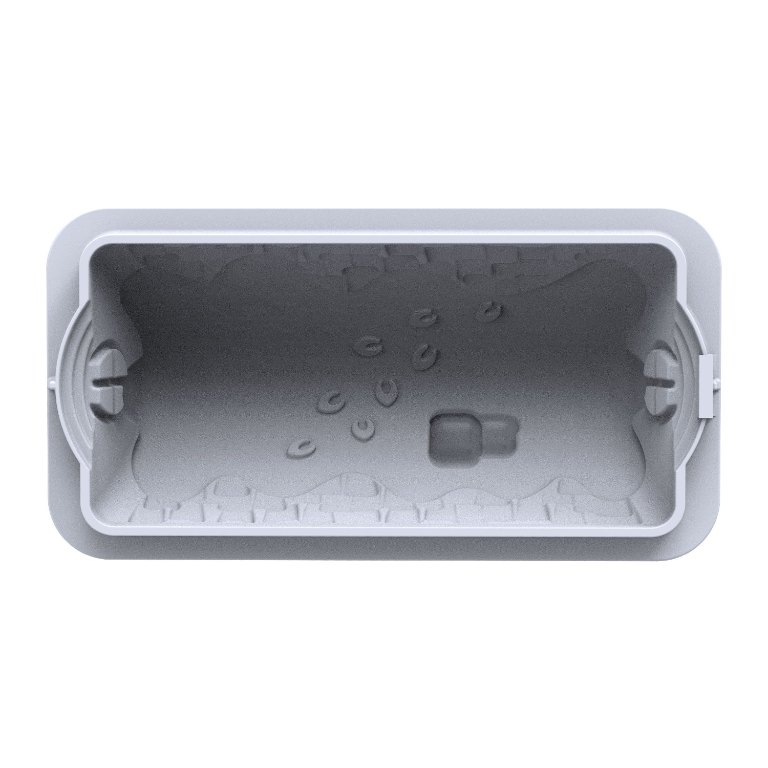 Moule à bûche en silicone winter cottage 23 cm - silikomart