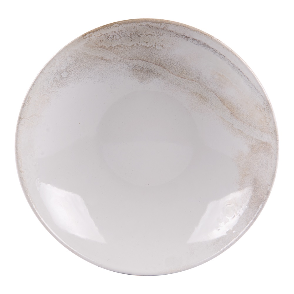 Lot de 6 assiettes creuses mojave 22 cm - table et passion 