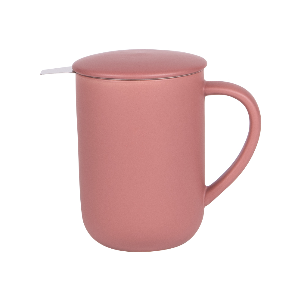 Tisanière avec filtre inox 470 ml uno beige - table et passion 