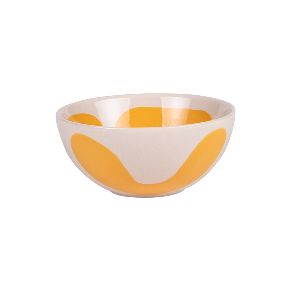 Lot de 6 coupelles lulli jaune ø12 cm- table et passion 