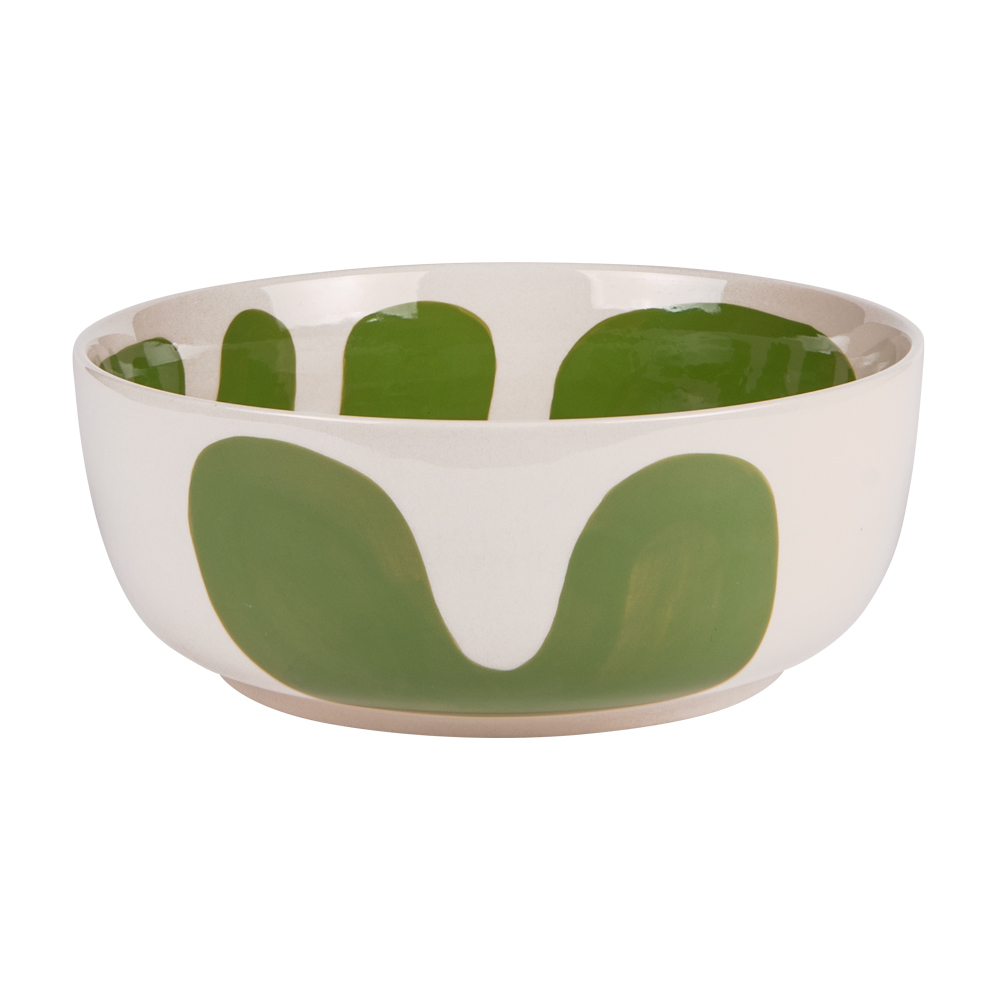 Saladier lulli vert 26 cm - table et passion 