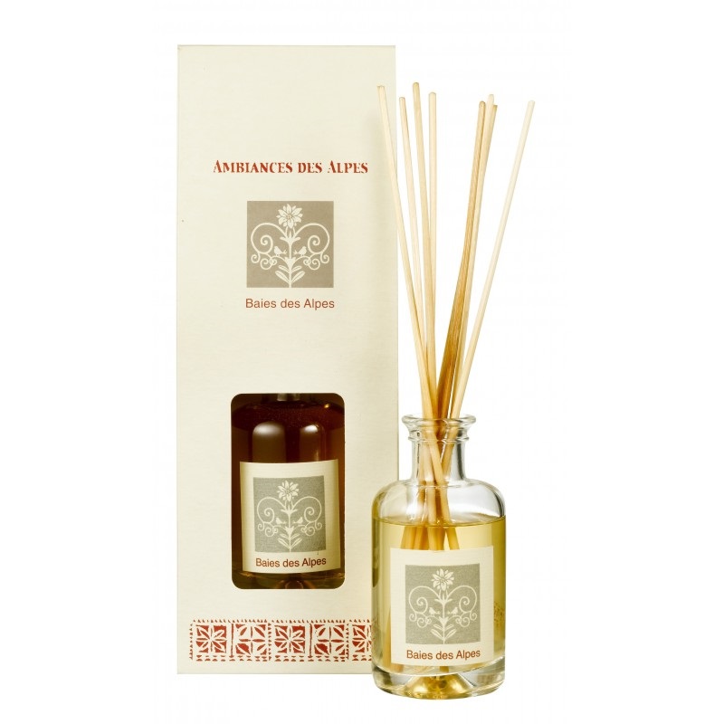 Bouquet brins parfumes 100 ml baies des alpes - ambiances des alpes