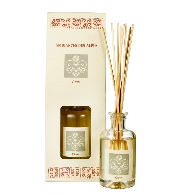 Bouquet brins parfumes 100 ml givre - ambiances des alpes