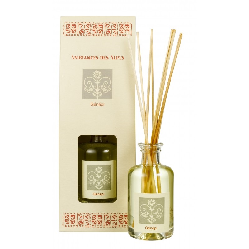 Bouquet brins parfumes 100 ml genepi - ambiances des alpes