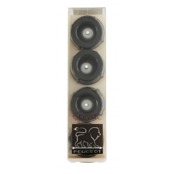 Lot de 4 bouchons de rechange pour pompe a vin epivac - peugeot saveurs