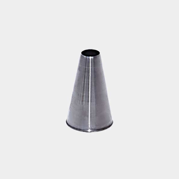 Douille unie en inox 14 cm pour pour poche a douille - de buyer