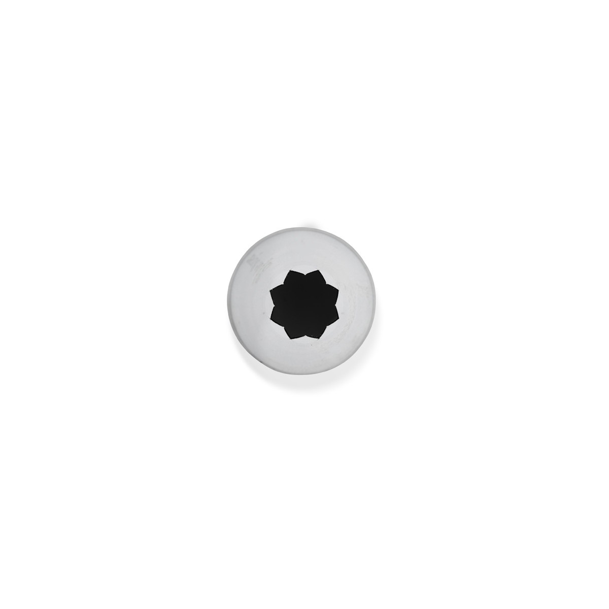 Douille cannelee en inox 11 mm 8 dents pour poche a dresser - de buyer
