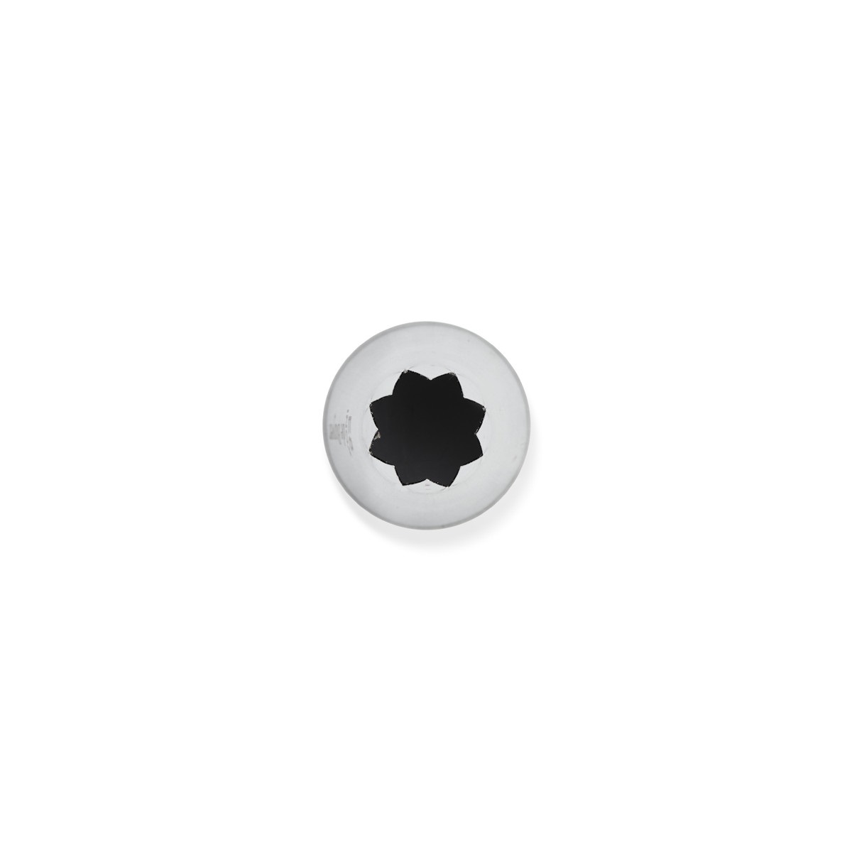 Douille cannelee 13 mm 8 dents en inox pour poche a dresser - de buyer