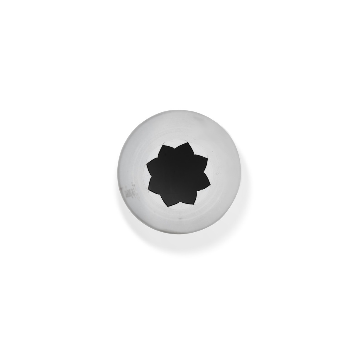 Douille cannelee diam 18 mm 8 dents en inox pour poche patissiere - de buyer
