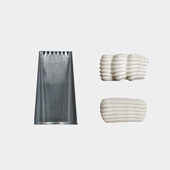 Douille buche 8 dents en inox pour poche a dresser - de buyer