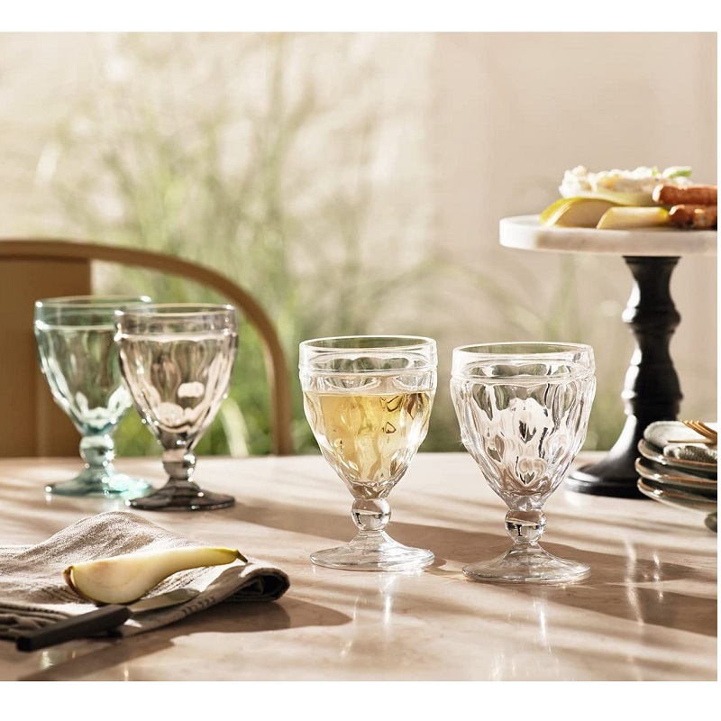 Brindisi lot de 6 verres a vin blanc 24 cl - leonardo