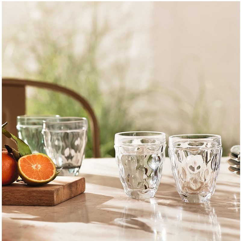 Brindisi lot de 6 verres a whisky 27 cl - leonardo