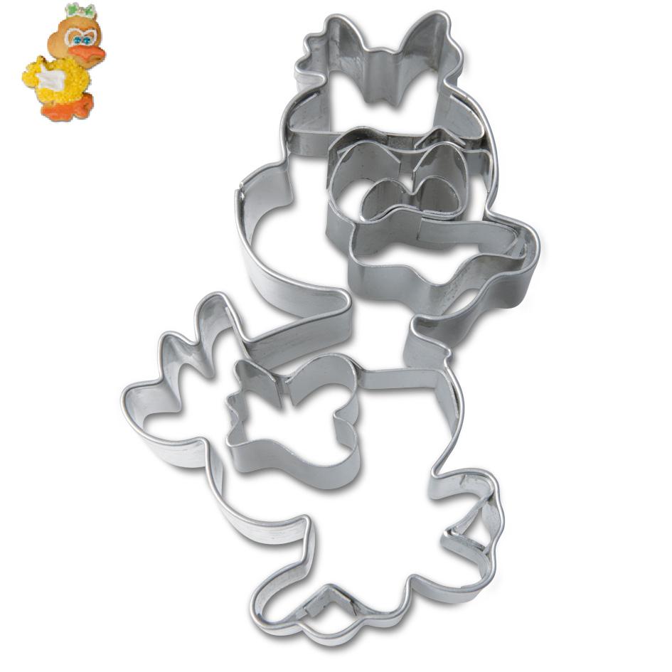 Emporte pieces a patisserie en forme de canard 7 cm inox - stadter