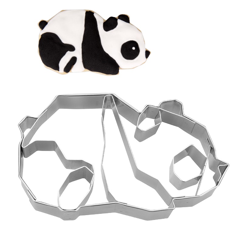 Emporte pieces origami panda 7,5 cm - stadter