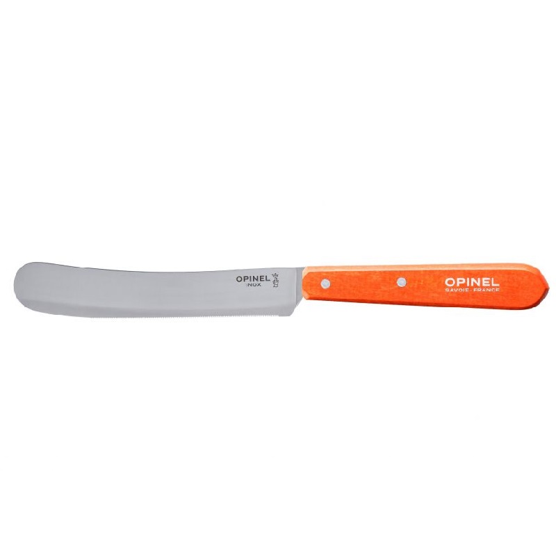 Couteau à petit-déjeuner orange mandarine - opinel 