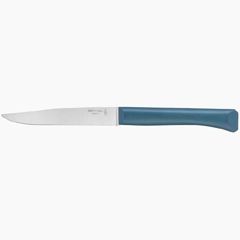 Couteau de table bon appetit bleu canard - opinel 