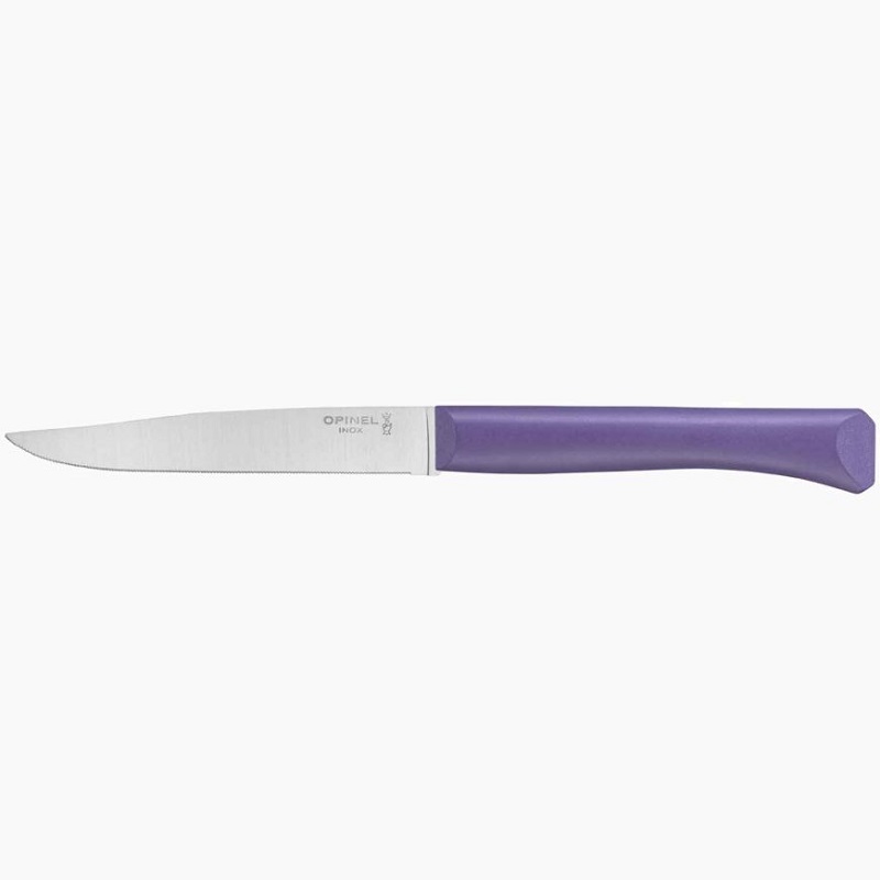 Couteau de table bon appetit violet - opinel 