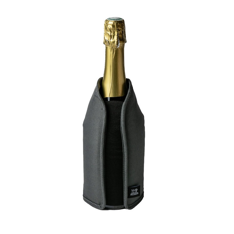 Frizz gaine rafraichissante grise pour le vin ou le champagne - peugeot saveurs 