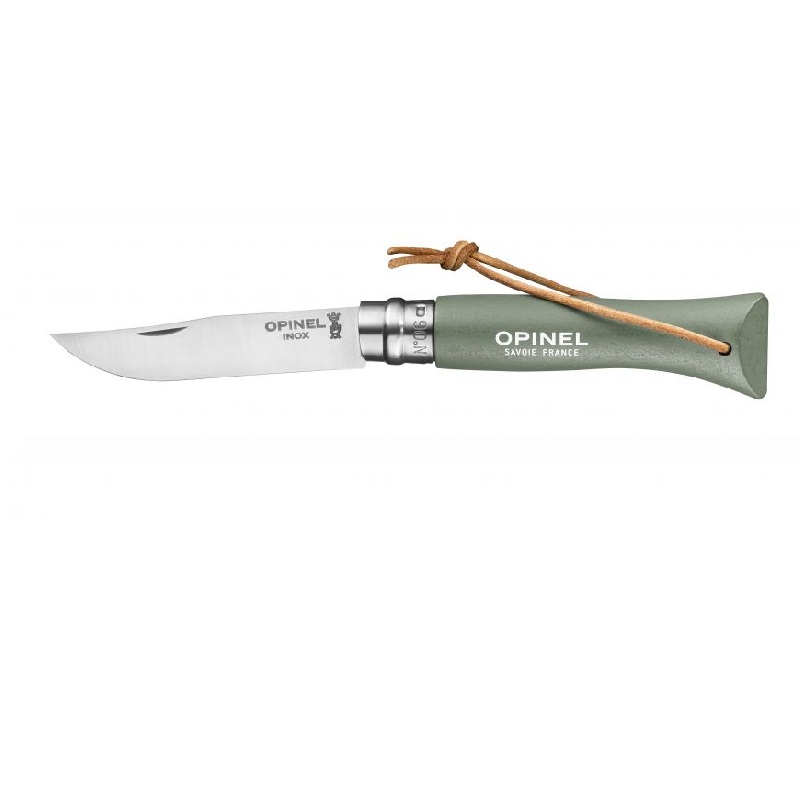 Couteau de poche pliable baroudeur sauge n°6 - opinel 