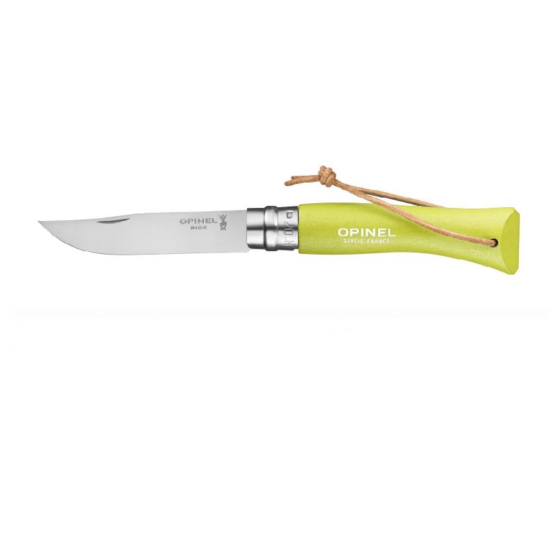 Couteau de poche pliable baroudeur anis n°7 - opinel 