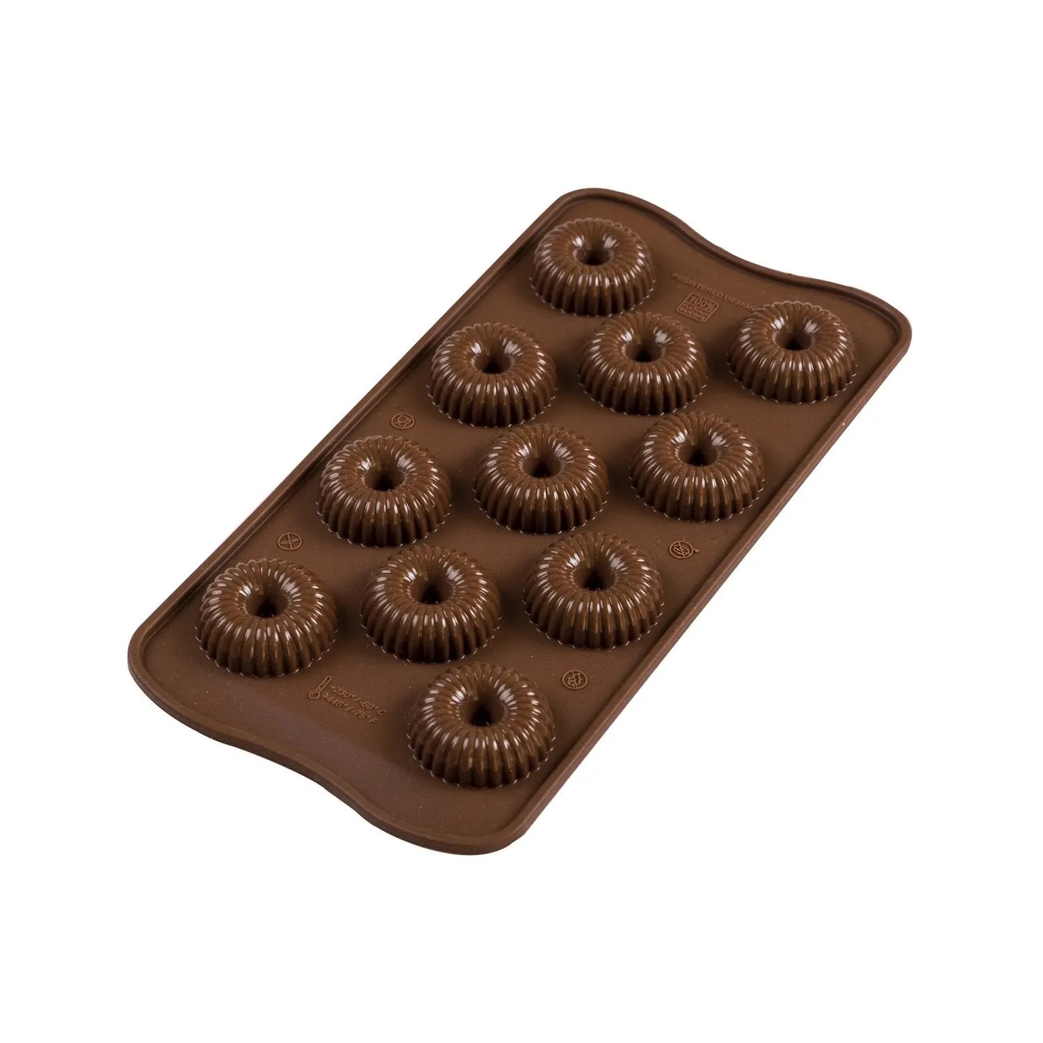 Moule en silicone choco crown scg49 - silikomart