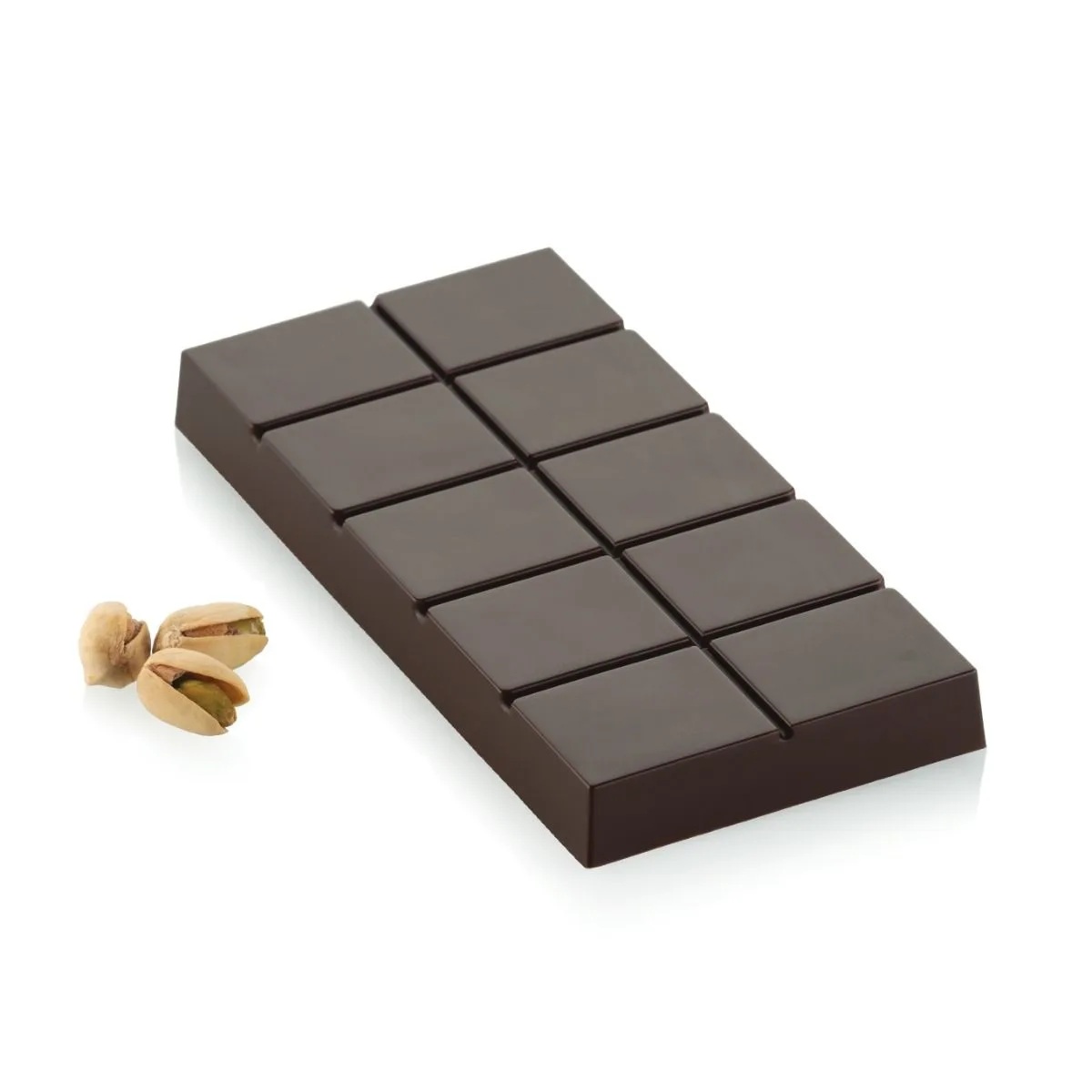 Moule en silicone dubai bar 15x7,5x1,5 cm - silikomart