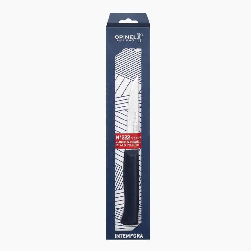 Couteau a desosser viande ou volaille 13 cm intempora n°222 - opinel 