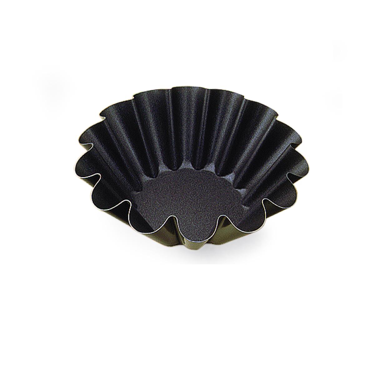 Moule a brioche en metal anti adherent fond plat 22 cm - gobel