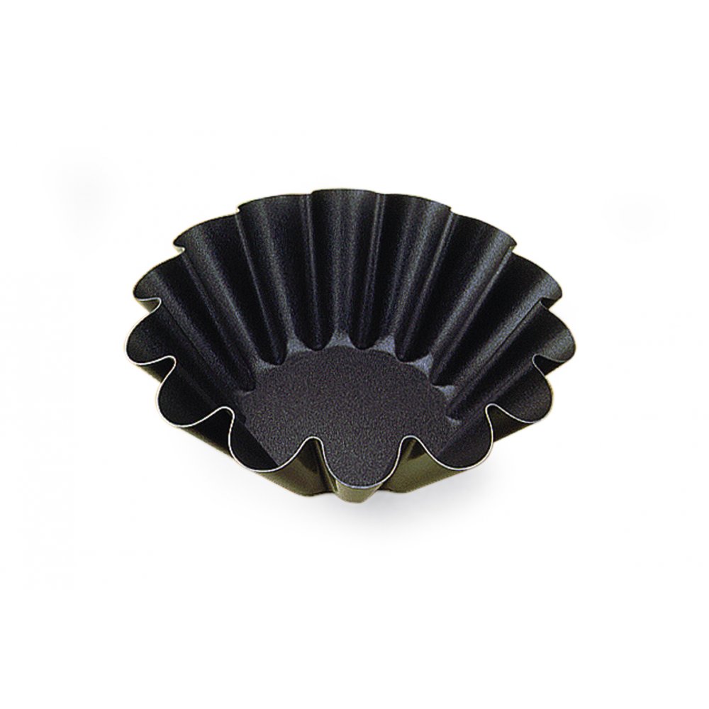 Moule a brioche en metal anti adherent fond plat 24 cm - gobel