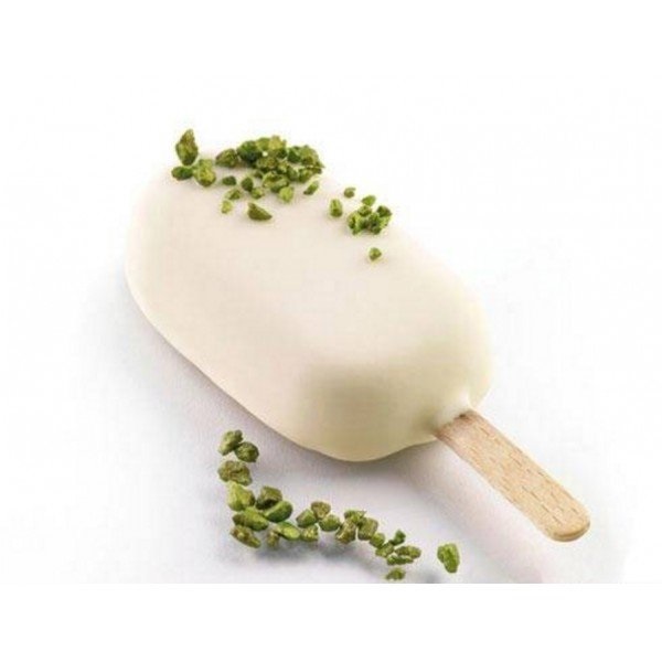 Moule a glace pour 4 mini glace classique en silicone- silikomart