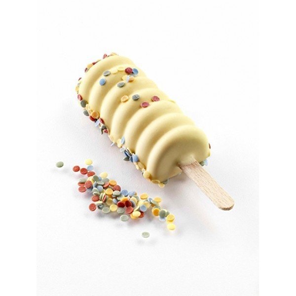 Moule a glace pou 4 mini tango en silicone- silikomart