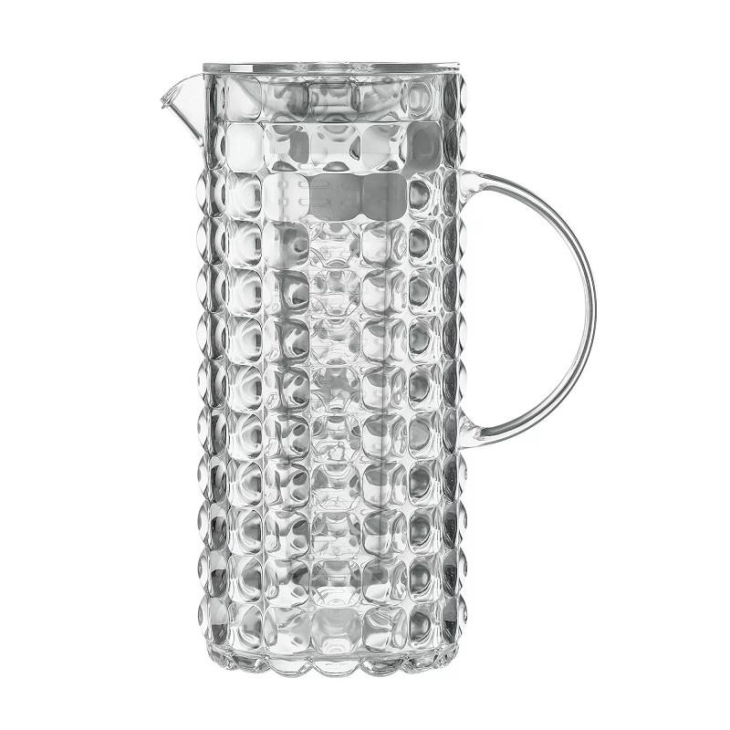 Carafe a eau 1,75 l tiffany transparente avec bulbe refrigerant - guzzini