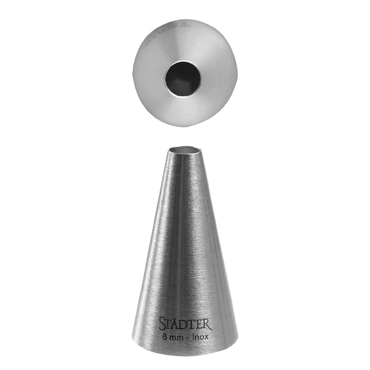 Douille a patisserie unie 8 mm - stadter