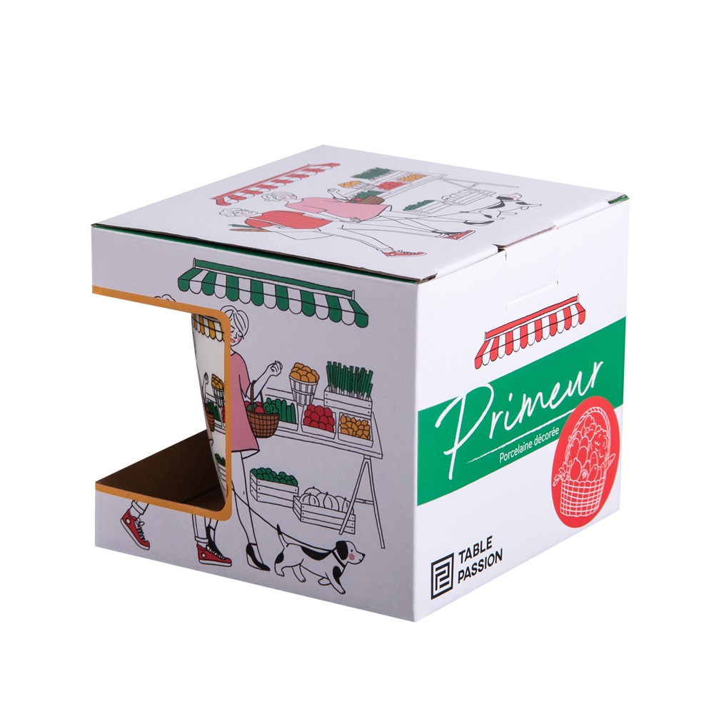 Bol à soupe primeur avec couvercle et cuillère 75 cl vendu à l'unité, modèle aléatoire - table et passion 