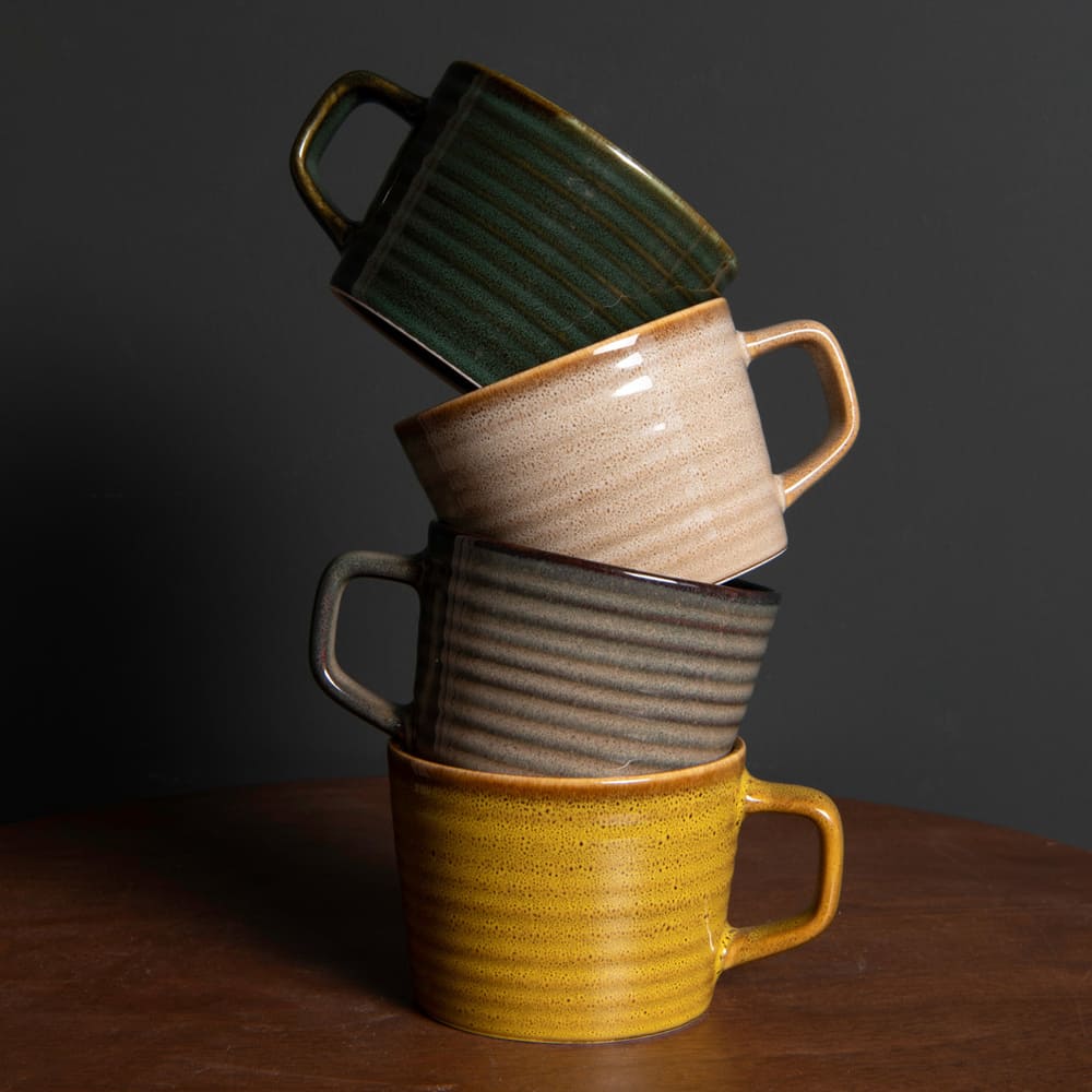 Coffret de 4 tasses kili 20 cl - table et passion 