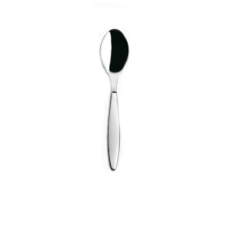 Lot de 6 petites cuillere a cafe feeling blanc - guzzini