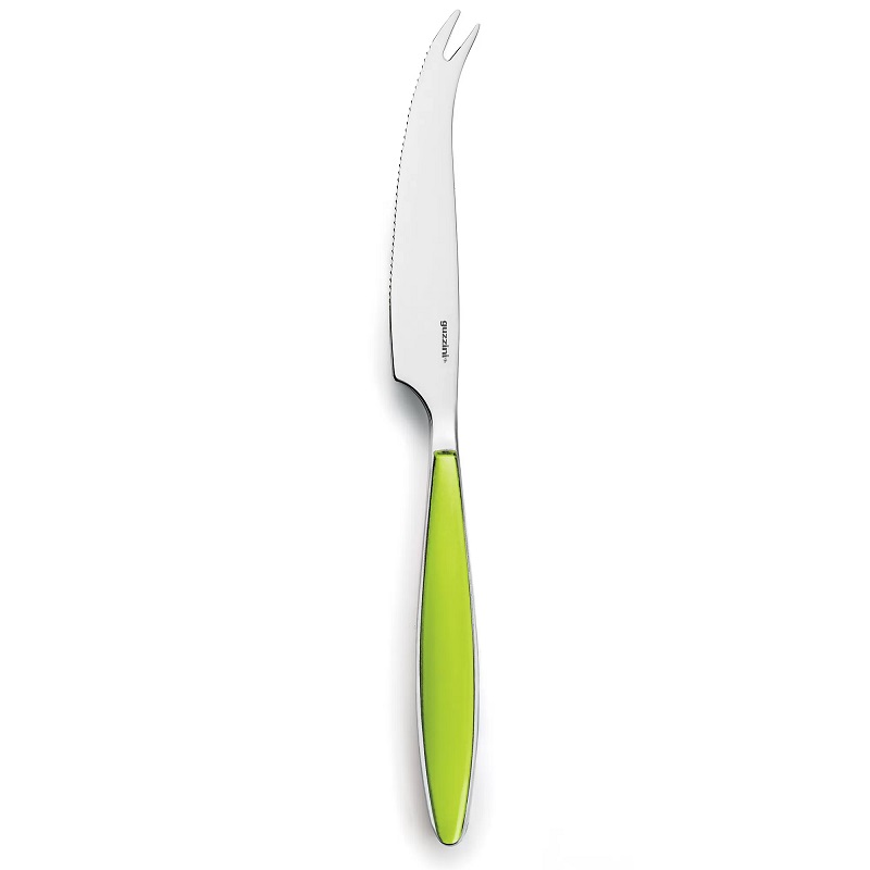 Couteau a fromage feeling vert - guzzini