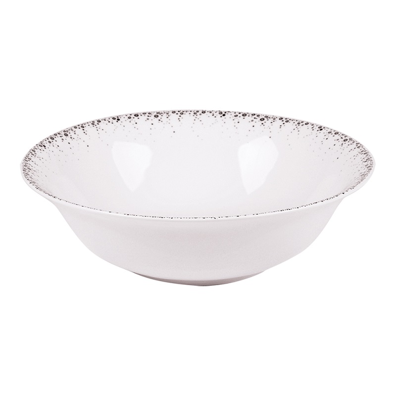 Saladier 25 cm borealis gris - table et passion